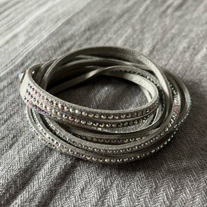 Touchstone Crystal by Swarovski Aurore Boreale Wrap Star Bracelet